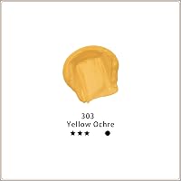 Artecho Akrillfesték Sárga Okkersárga 120ml Vízálló Gyorszszáradó 2