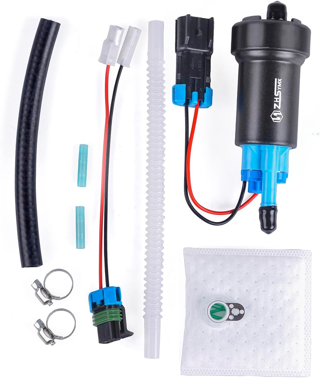 450LPH E85 Performance Fuel Pump Racing W Install Kit Replacement for F90000267