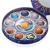 Bunt und lustig: Sorgfältig gemischte 48 hochwertige Mineralglimmer. Enthält metallische, schimmernde und glitzernde Effekte. Schöne und lustige Farben ergeben endlose Augen-Make-up-Kombinationen. Geeignet für tägliches und spezielles Make-up, geeignet für viele Szenen.