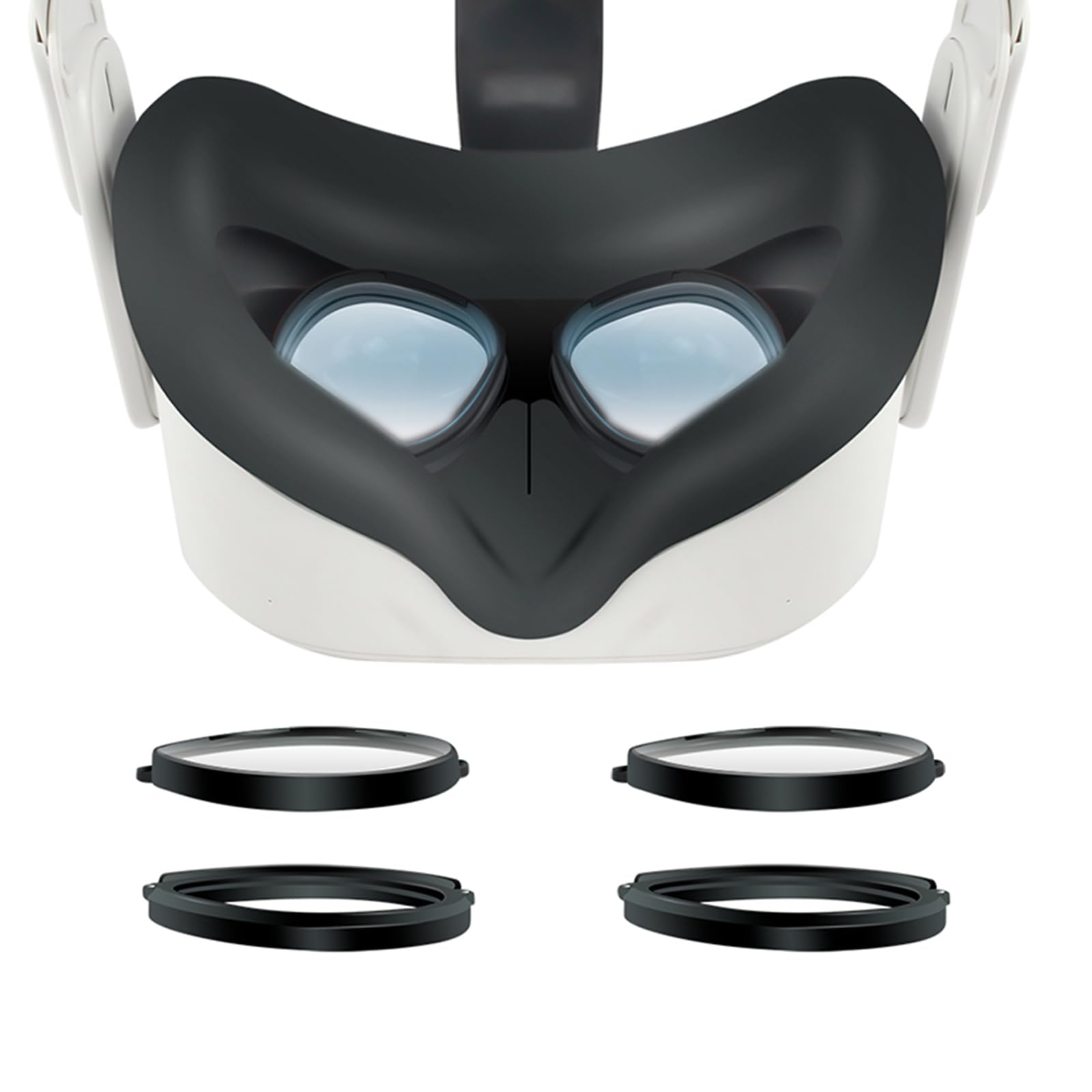 1 par de lentes magnéticos antiluz azul VR para lentes Quest 3S VR, accesorios antifatiga y protección ocular