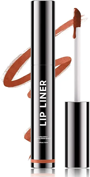 Lip Liner, Lip Gloss Gift for Women Matte Finish Vegan & Cruelty-Free, Highly-Pigmented for Create A Natural Lip Color (Nude)