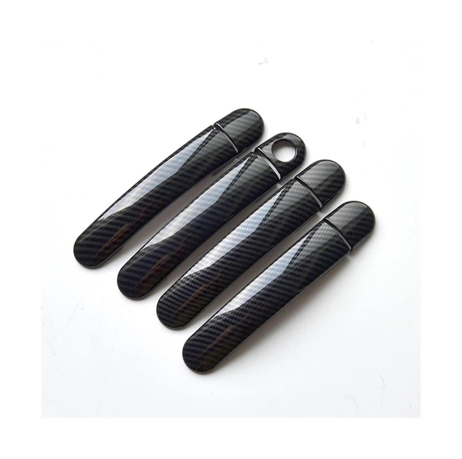 Hckclmbmzw A For Seat For Leon Mk1 1M 1999-2004 Car Door Handle Covers Styling Ccessories Stickers Chrome Carbon Fiber Door Handle Cover(A)