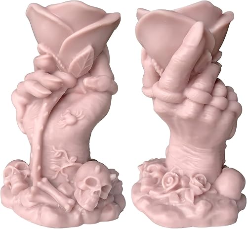 Miniatura 2 de Molde de silicona de mano de bruja para aromaterapia, molde epoxi para resina, cera, yeso, cemento, jabón, manualidades de arcilla, decoración del