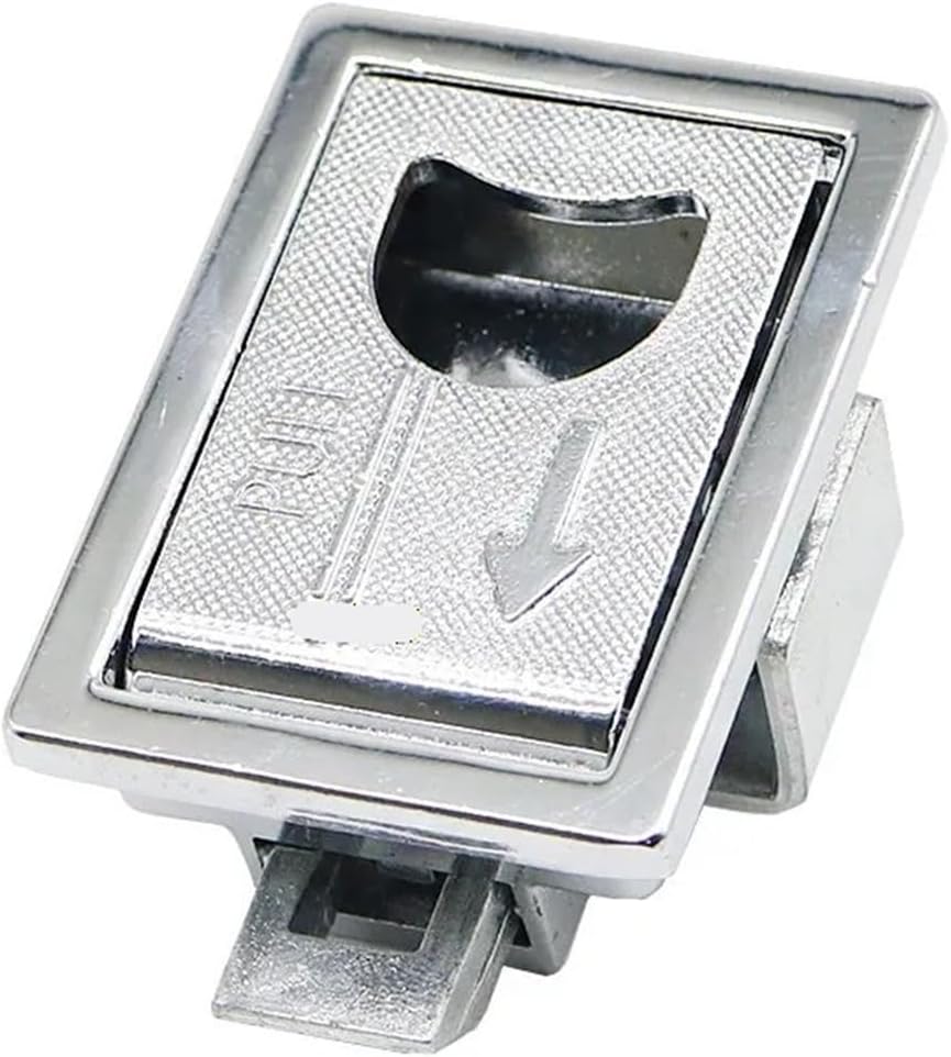 LS715 Buckle Lock Invisible Mechanical Door Handle Distribution Box Square Electric Cabinet zinc Alloy