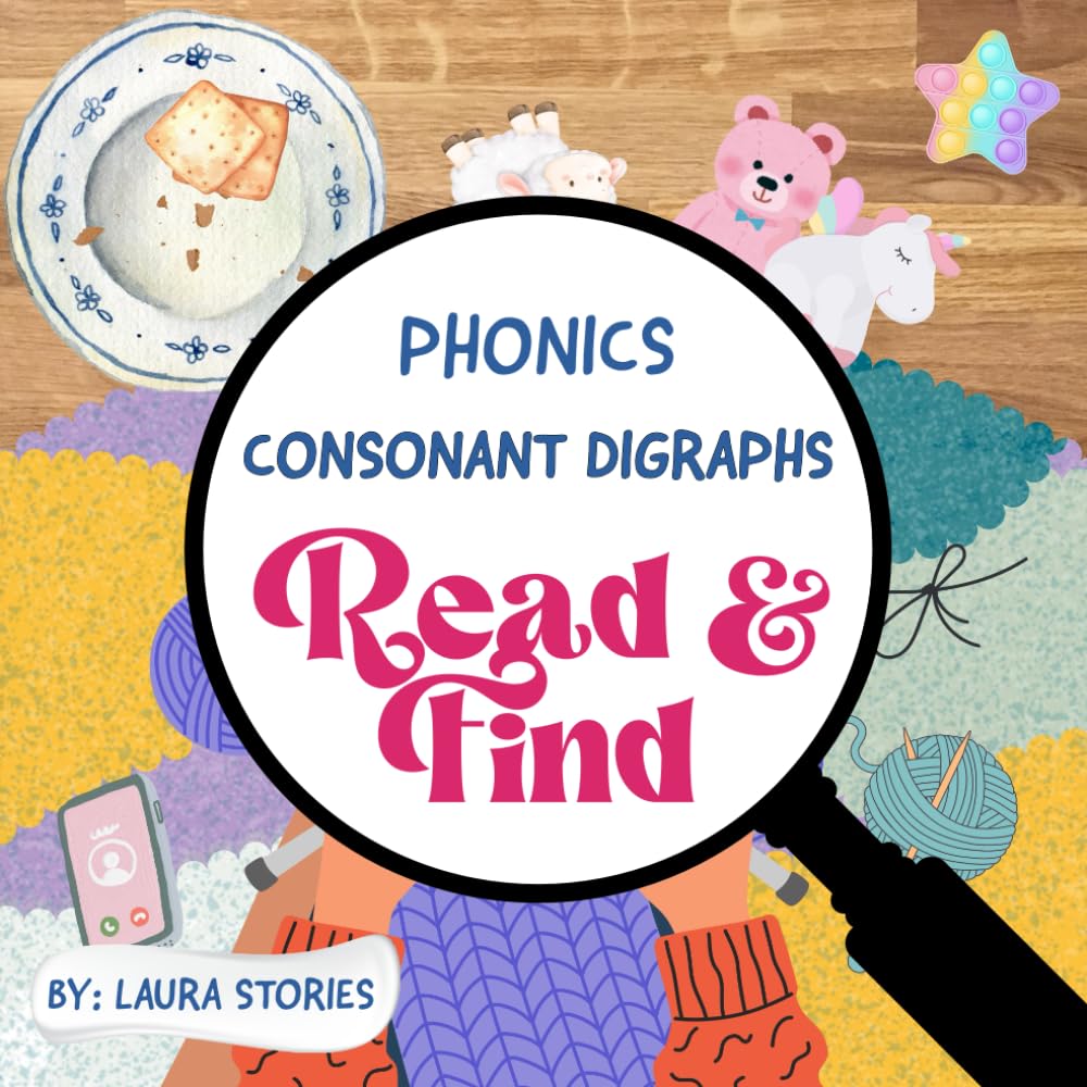 Easy Consonant Digraph Read & Find (Decodable Books - Read and Find Phonics Series)