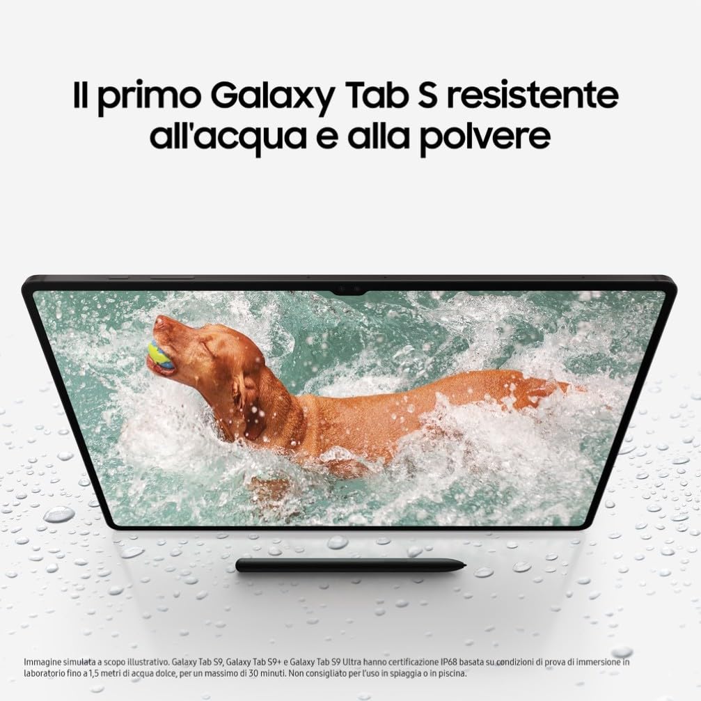 Samsung Galaxy Galaxy Tab S9 Ultra Tablet Android 5G RAM 12GB 256GB SSD [Versione italiana] 2023 + Battery Pack