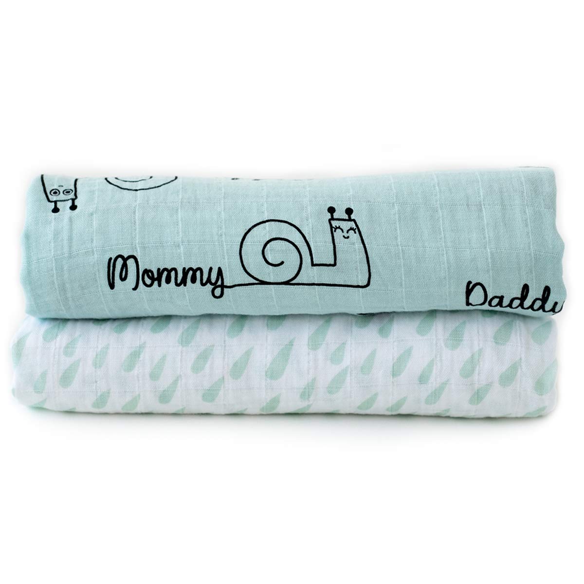 Three Little Anchors University Of Oklahoma Muslin Swaddle Blanket - 47x47 Inch, 100% Cotton - View #9