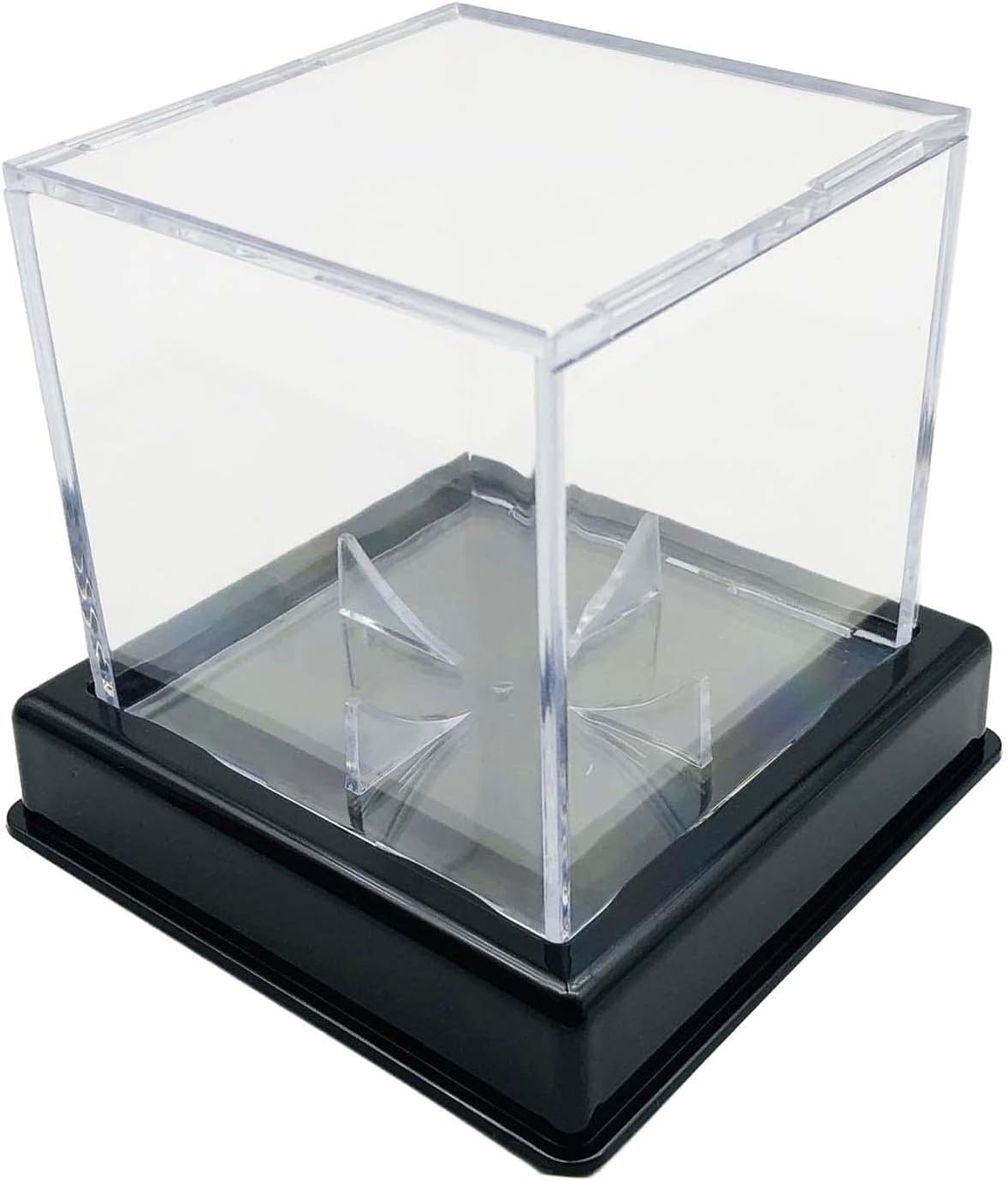 Baseball Display Case, Clear Acrylic, 4 Pack, UV Protected, for ...