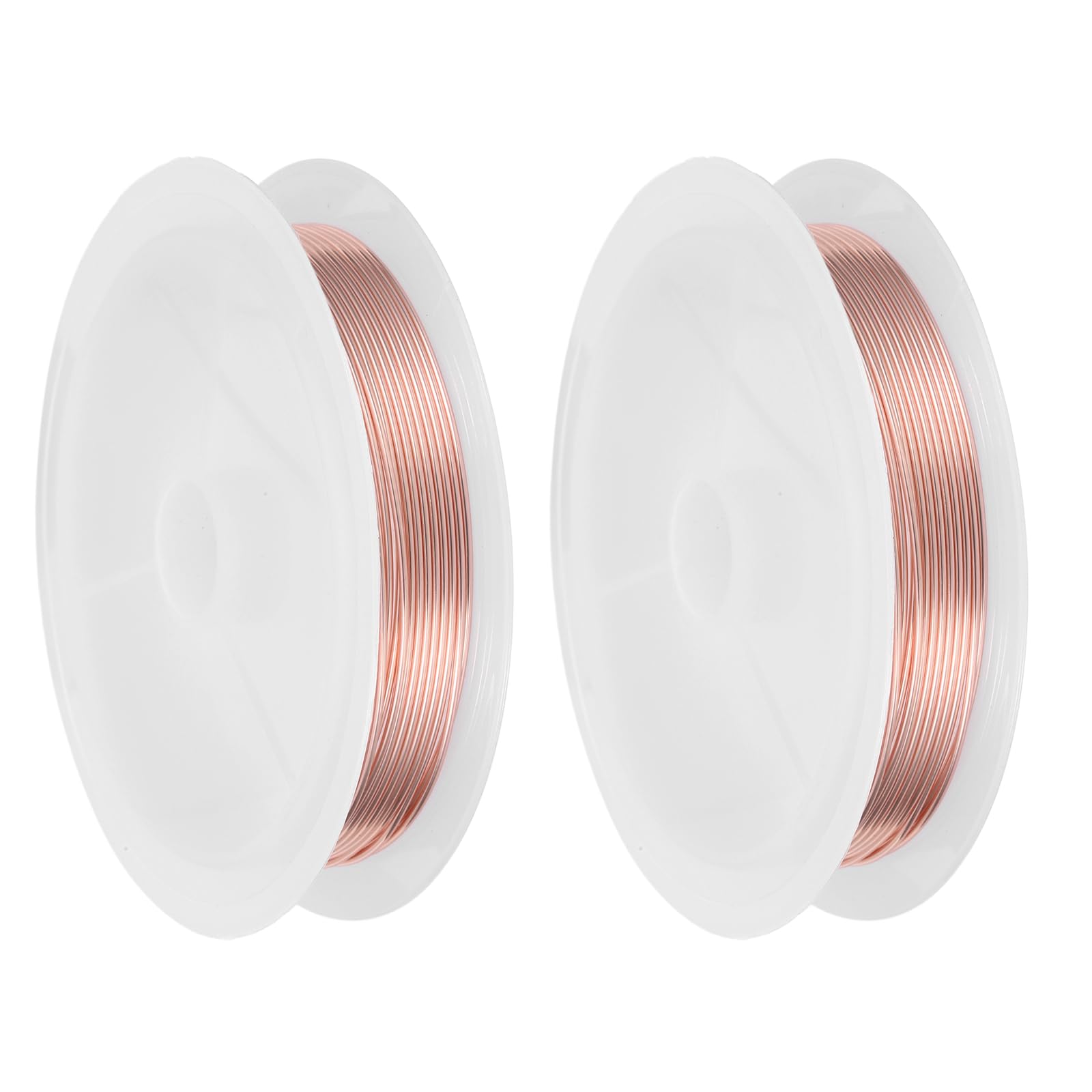 sourcing map 20 Gauge(0.8MM) Copper Wire for Jewelry Making Rose Gold 2.5M โ image 1