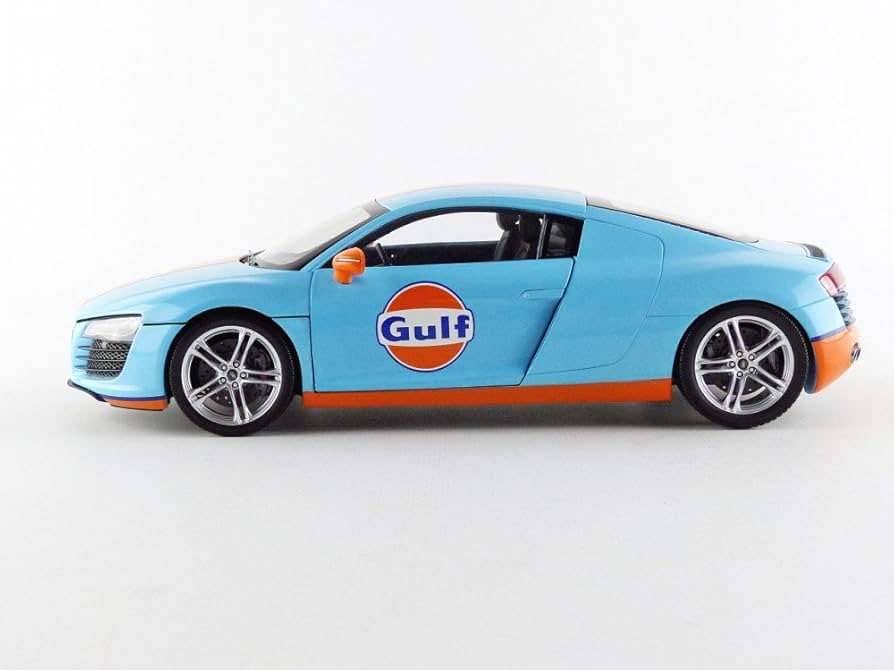 アウディ R8 ガルフ 1/18 京商 Amazon.co.jp: 京商オリジナル 1/18 アウディ R8 ガルフ 完成品