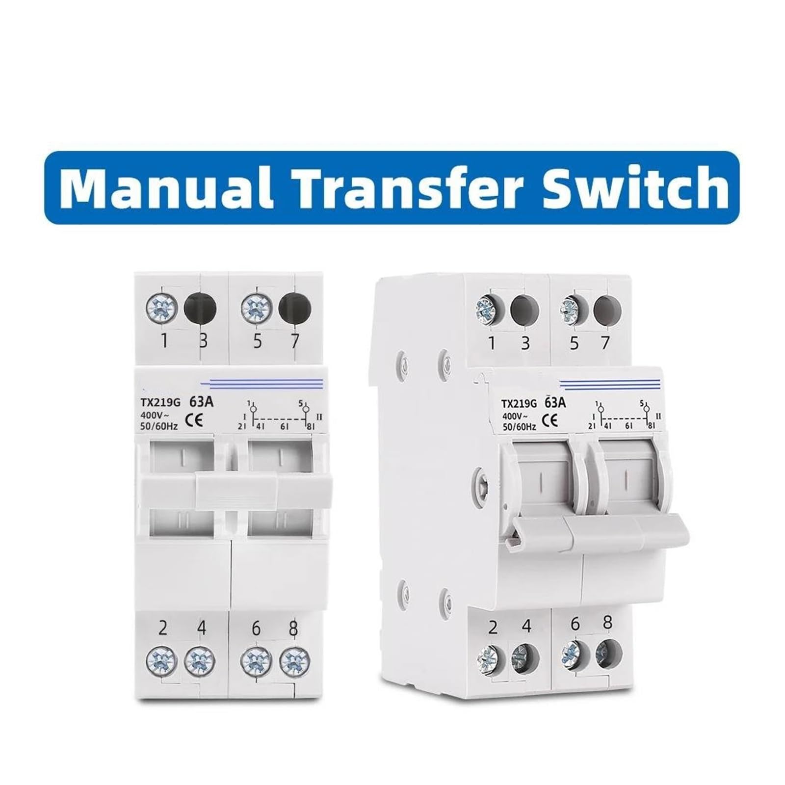 Interruttore differenziale 230V 2P MCB 30mA Protezione da sovraccarico, cortocircuito, dispersione di corrente Protezione RCBO RCCB RCD 16A 32A 63A(40A)