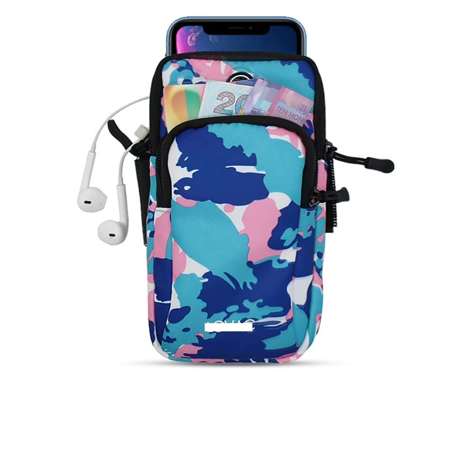 VIZCO Mens Cross Body Bag Armband running pouch for cell phone jogging bag for Outdoor Gym Running Arm Band Mobile Phone Bag Case Coverage-image-30