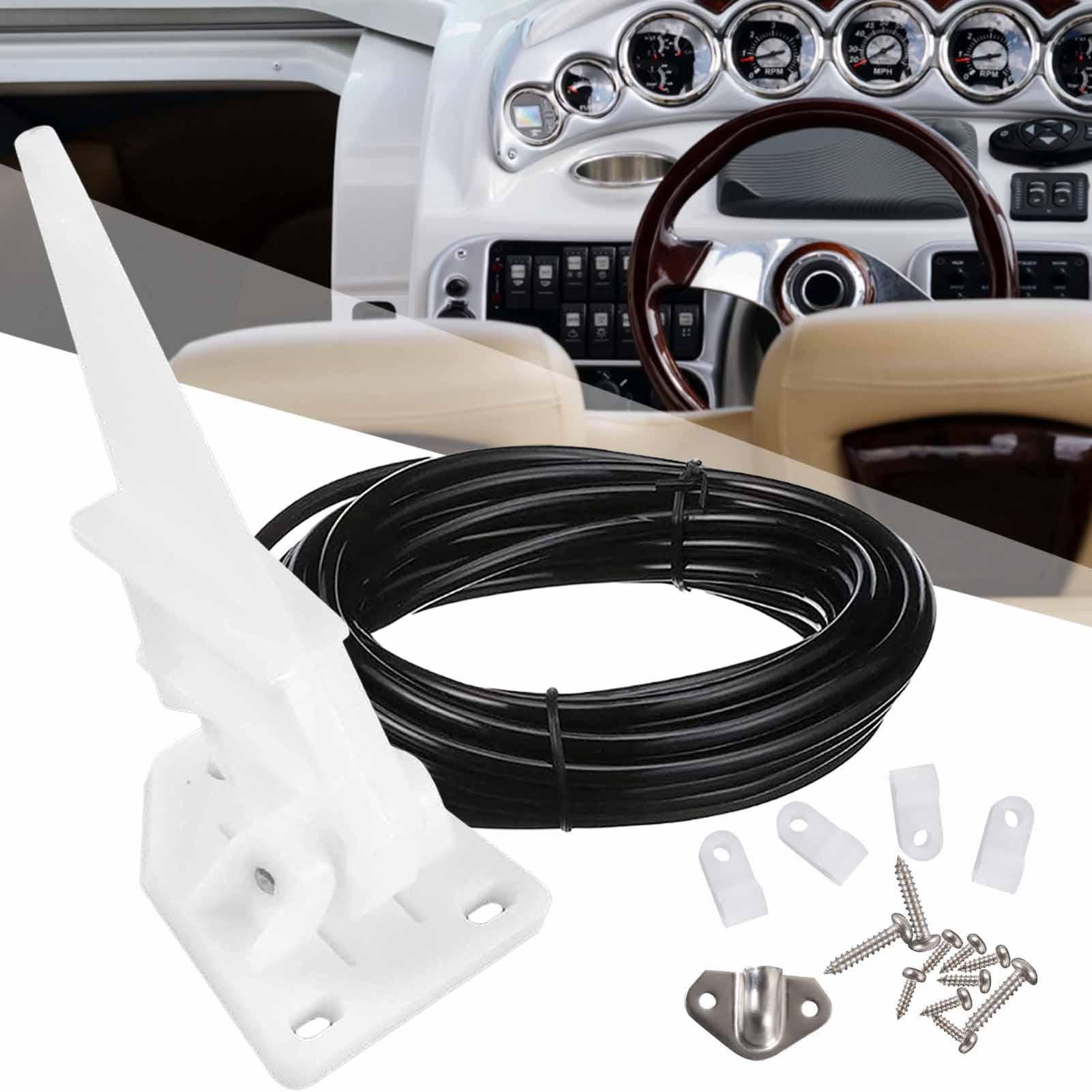Pitot Tube Kit Für Boote Für Boote, Automatische Kick-up-Röhre, Tachometergeschwindigkeits-Kit Zum Sorgfältigen Lesen | Messen Sie Bis Zu 80 Km/H Pitot Kick-up Pipe Kit