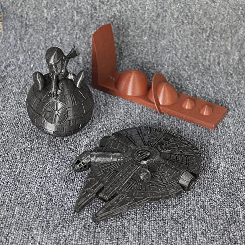 Image of Polymaker Glitter PLA Filament 1.75mm, Galaxy Black, 1kg - Twinkling Filament, Dimensional Accuracy + /- 0.03mm (0.6mm Nozzle Required)