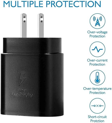 Miniatura 2 de Adaptador de pared adaptativo rápido Cargador de 25 W para Motorola One 5G UWX5P40Edge+ (2023)Razr 40Z4 PlayZ4 ForceMoto G Stylus (2023)Moto G