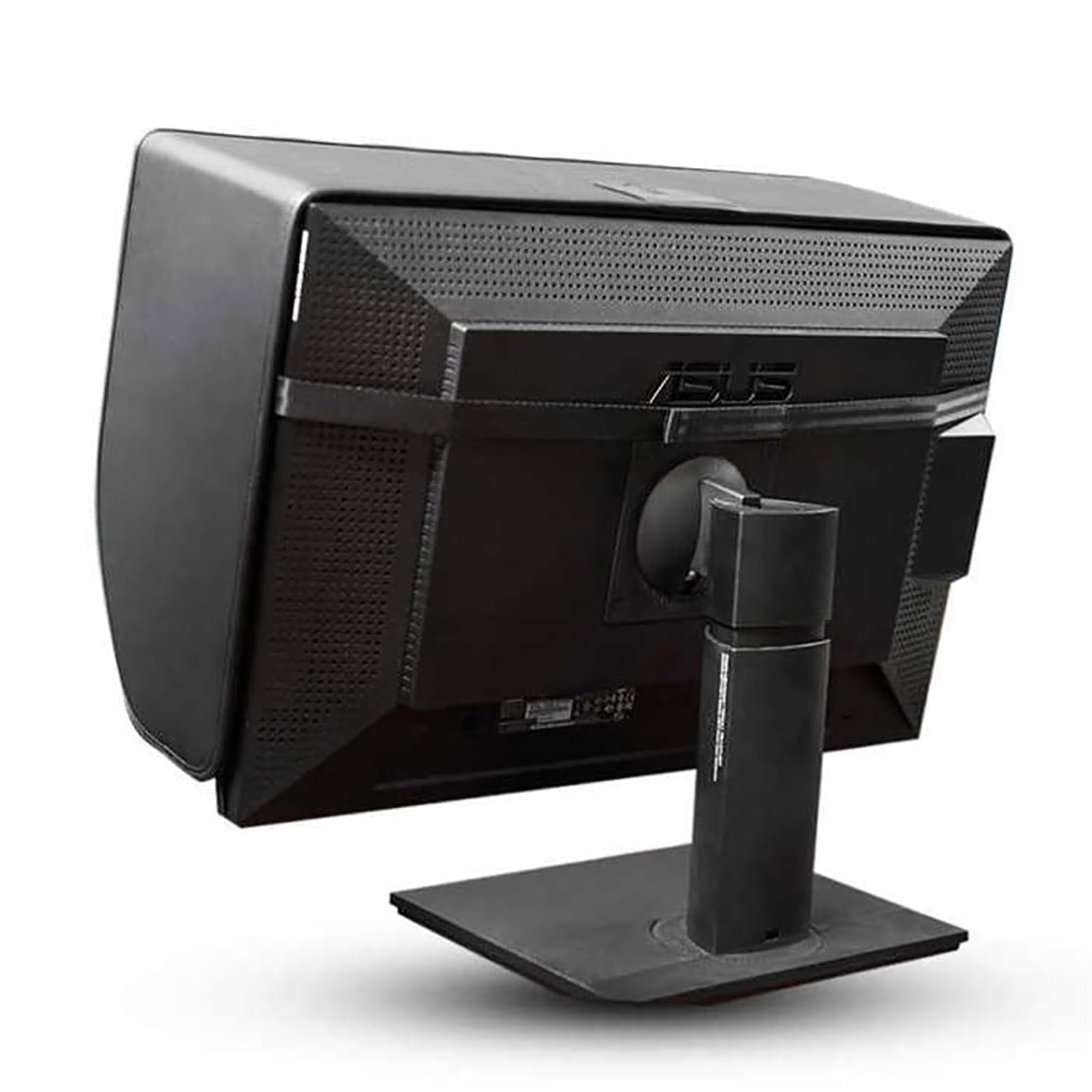 Paraluce in Pelle Per Monitor (19-32 Pollici), Universale + Copertura Su Tutti I Lati, Regolabile + Visiera Parasole ,(27E/28in (Ultra-Narrow Bezel))