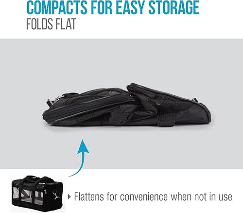 Miniatura 9 de Sherpa transportadoras para mascotas de lujo, Original, negro, S, Negro original