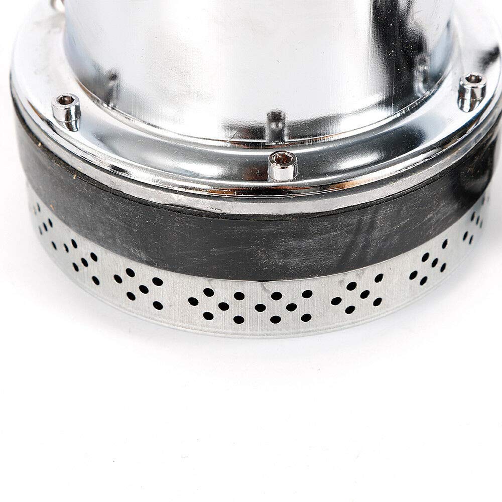 Futchoy Pompa sommergibile DC 12V 160 W in acciaio inox per irrigazione lavaggio auto portata massima: 6000 l/h