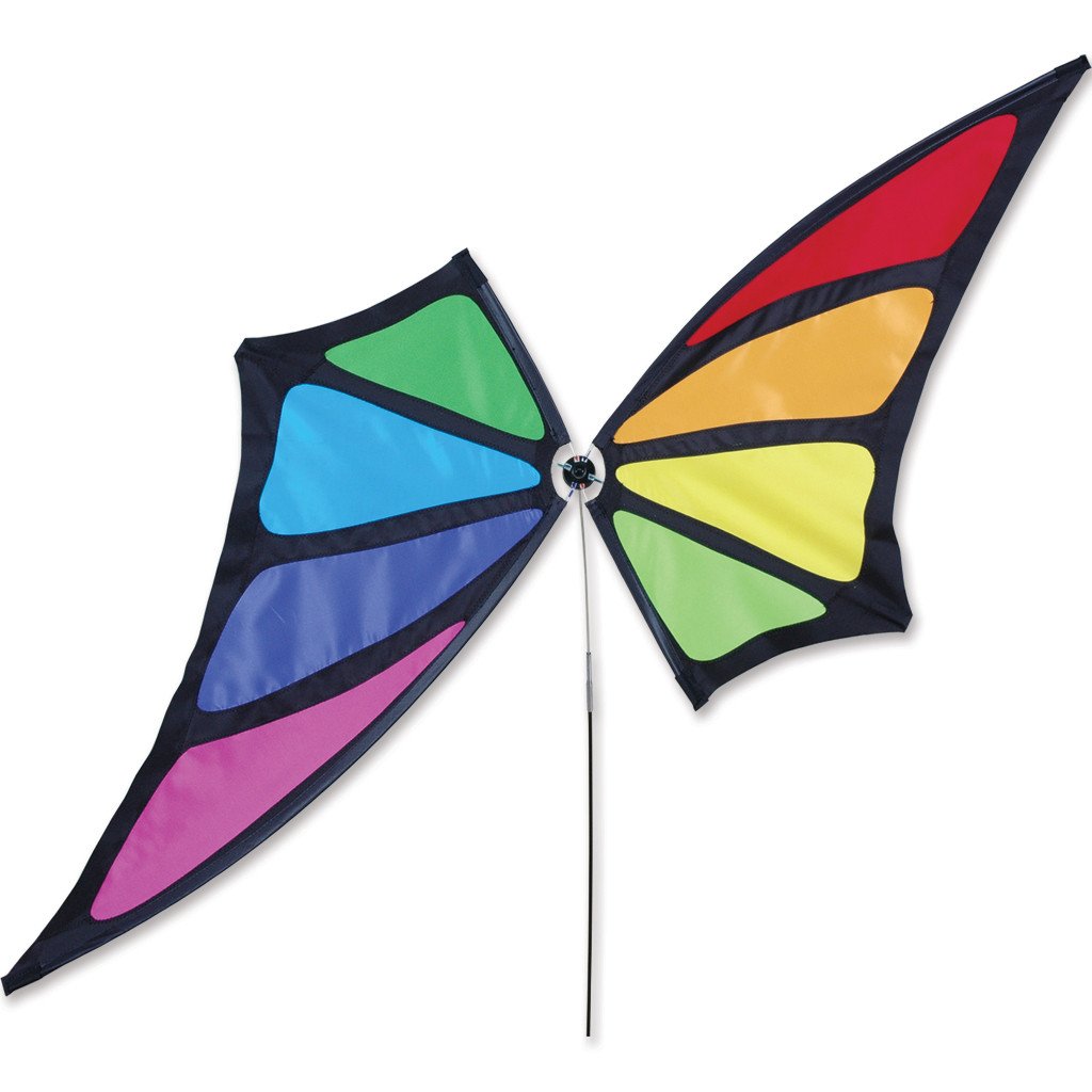 & Designs Spinner Rainbow Butterfly