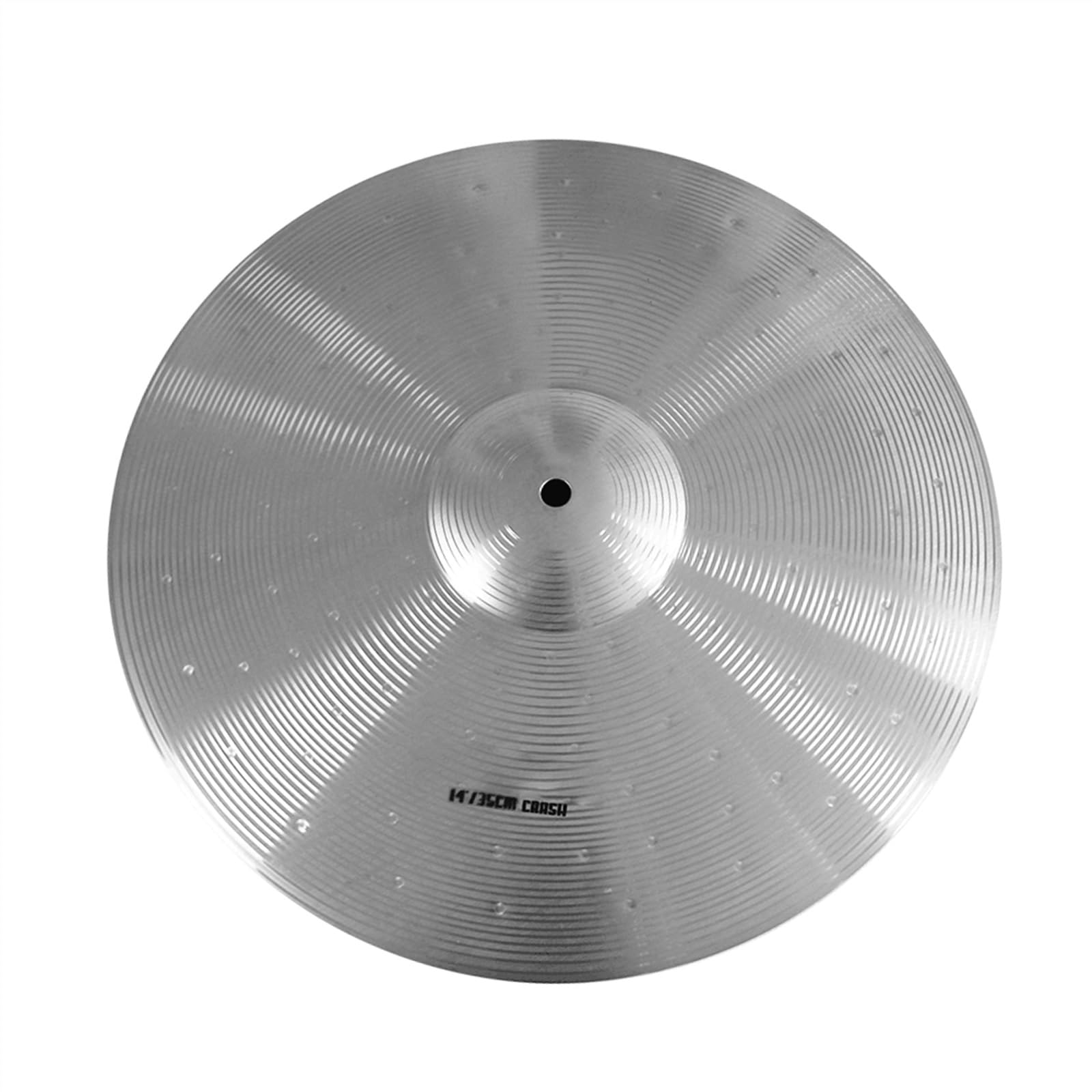 Talerz Aluminiowy 14-calowy Talerz Crash Na Zestaw Perkusyjny Instrument Muzyczny Cymbały dla początkujących