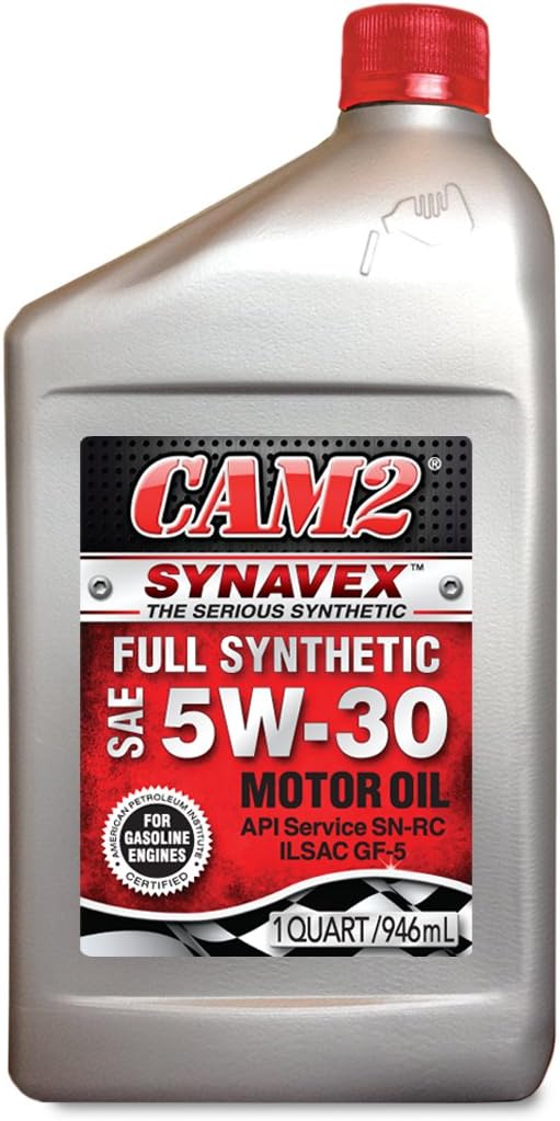 CAM2 80565-39306-6PK Synavex 5W-30 Motor Oil - 1 Quart, (Pack of 6)
