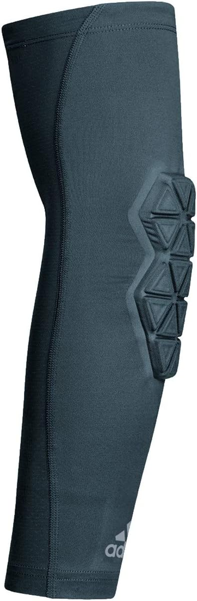 adidas Adult Alphaskin Padded Arm Sleeve, Onix, XL