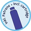 Pelikan Pina Colada Holo Rollerball Pen with Standard Ink Cartridge Refillable Blue