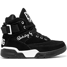 Ewing Patrick Athletics 33 HI OG Black Suede/White 1EW90013-018