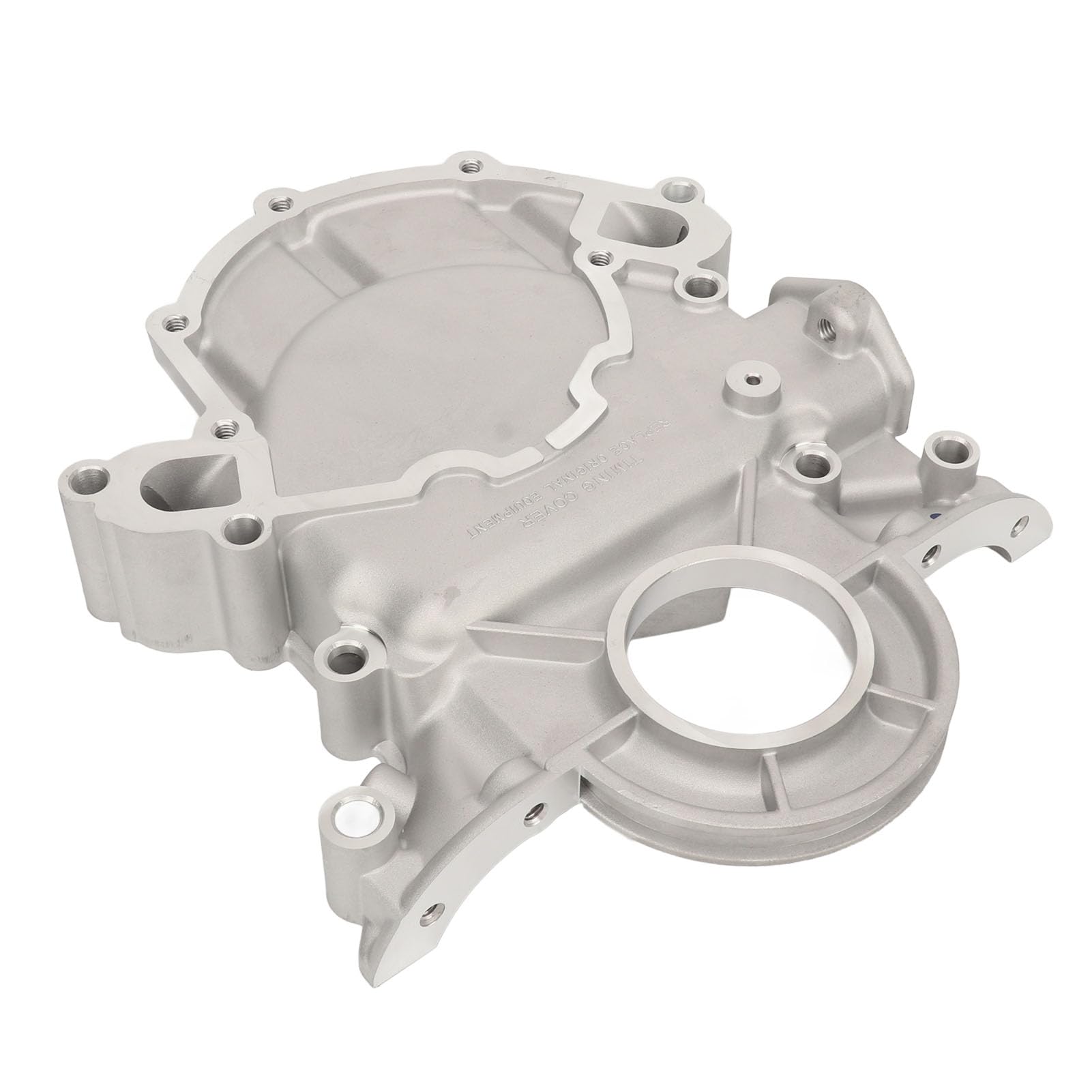Copertura Catena di Distribuzione in Alluminio PCE265.1028 per Protezione Motore SB 289 302 351 Windsor 1968-1980 Non EFI