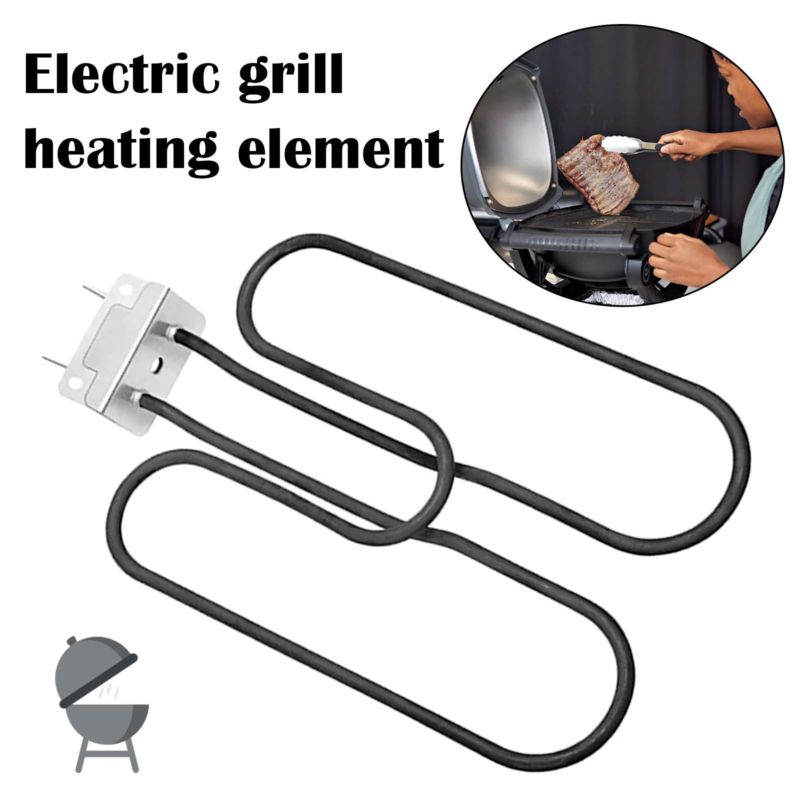 Ersatz-Heizelement 66631 für Q 140/1400 Elektrogrill | Ersatzteile | AT