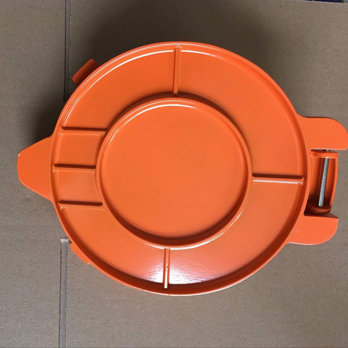 Chapati Machine Fabricant de Tortilla Pliable Presse Heavy Aluminium Viande Press Gadgets Outils de Cuisson Outils à Tarte Outils Argent/Orange Cuisine Accessoires Presse à Tortilla