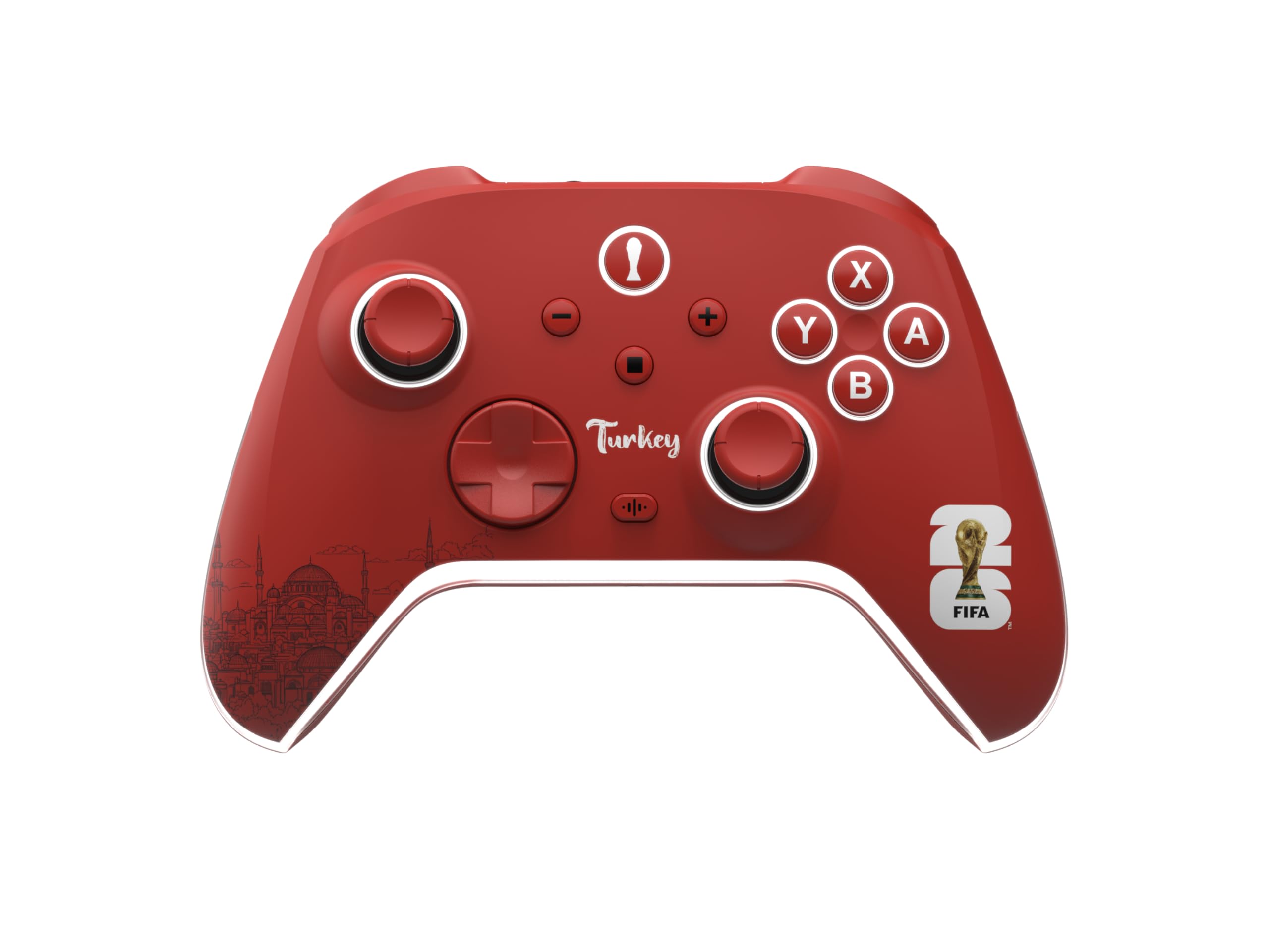 FIFA World Cup 2026 Controller Wireless Turchia per Switch, Switch 2, PC, Android e IOS – DragonShock