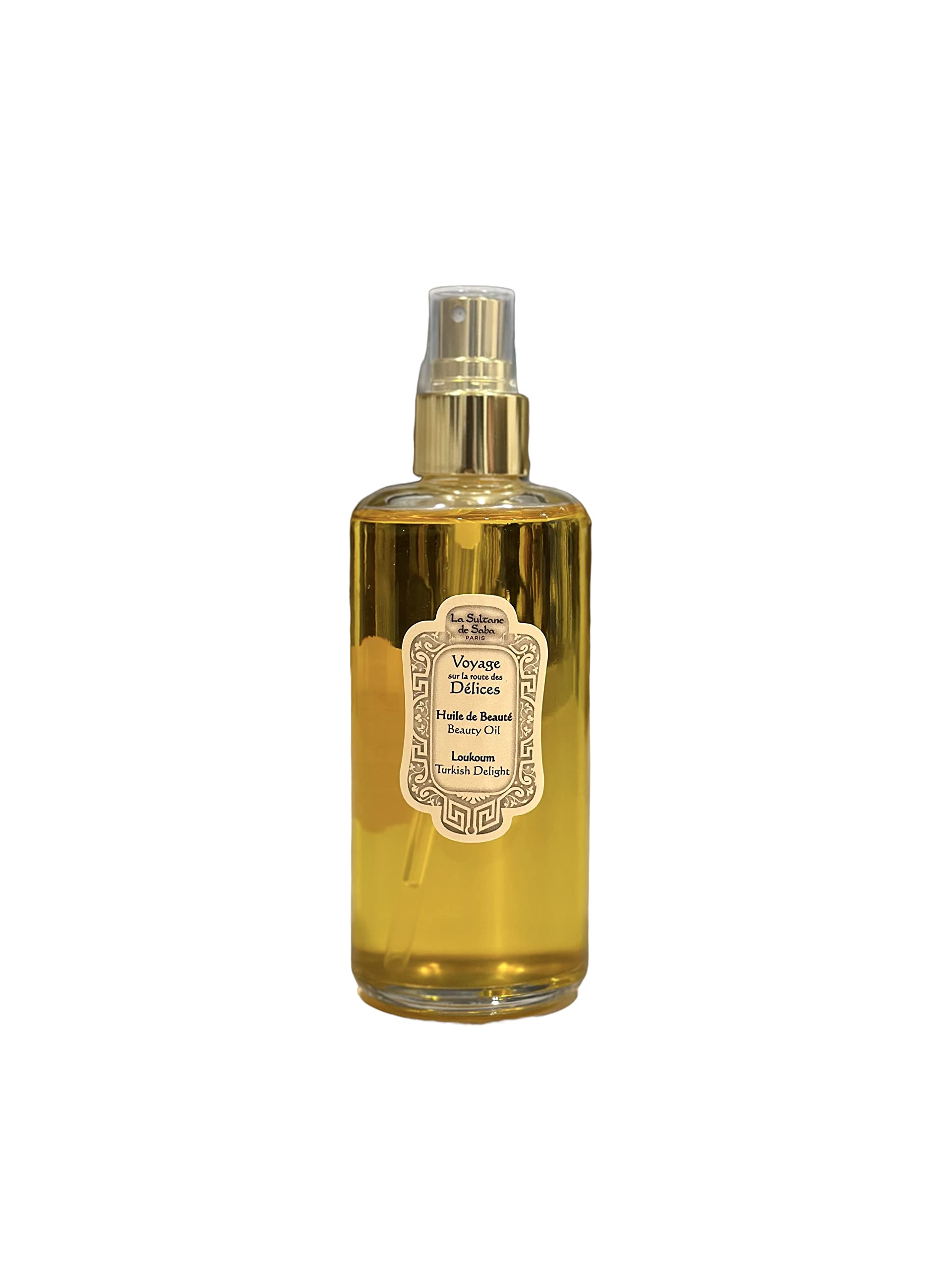 La Sultane de Saba Lukoum Körper- und Haaröl – limitierte Edition 200 ml – Reise auf der Straße der Delikaten