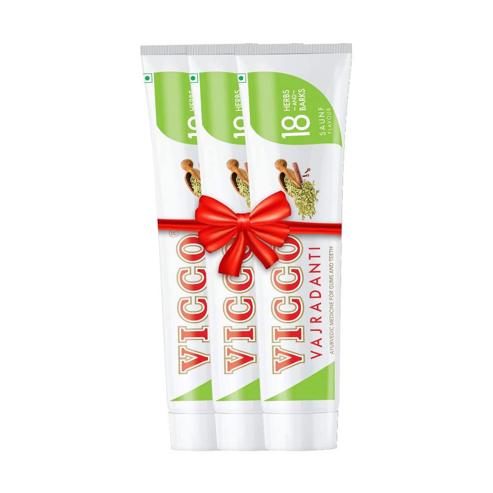 vicco vajradanti saunf flavour