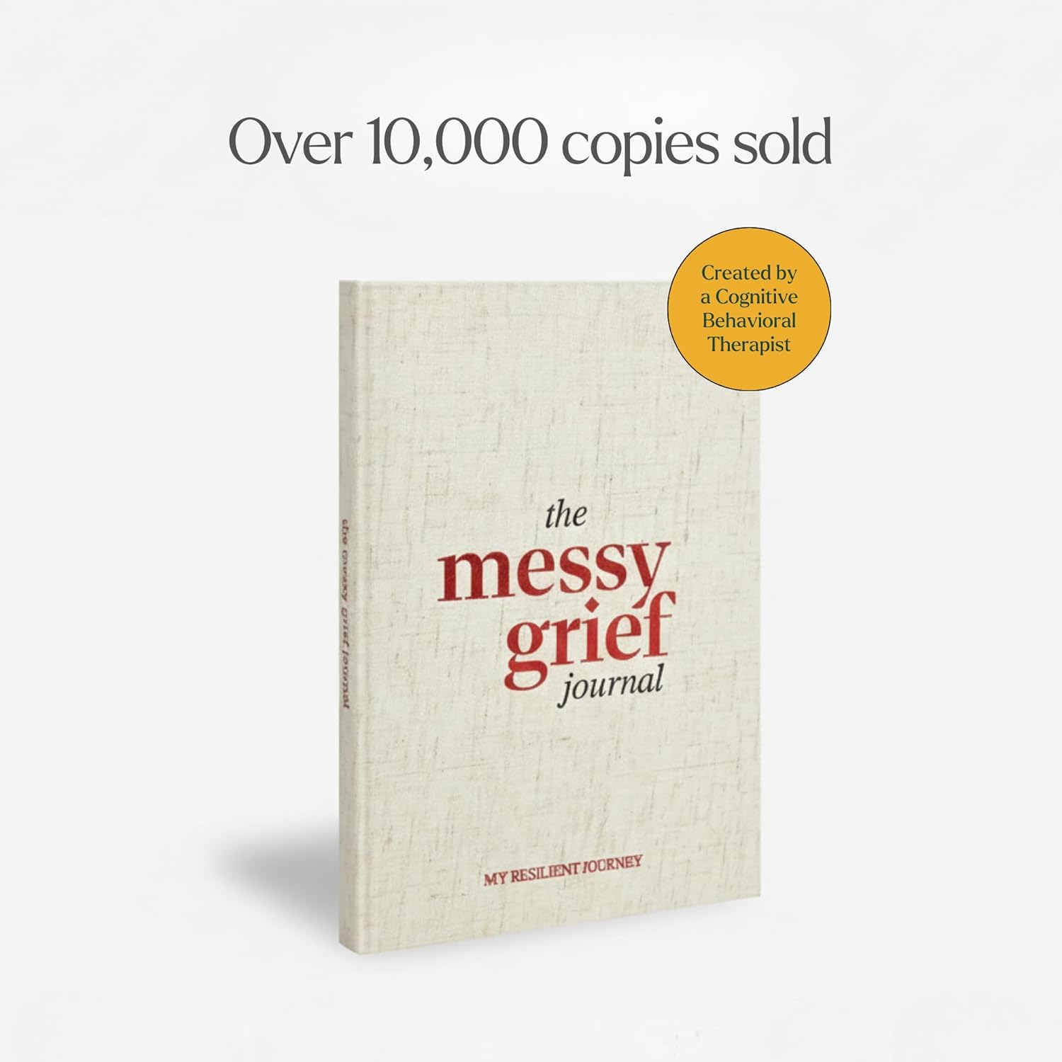 The Messy Grief Journal – Guided Grief Journal for Loss, Healing & Remembrance | Hardcover Bereavement Journal with Writing Prompts for Grief | ... Loss of Loved One | Condolences Gift for Loss