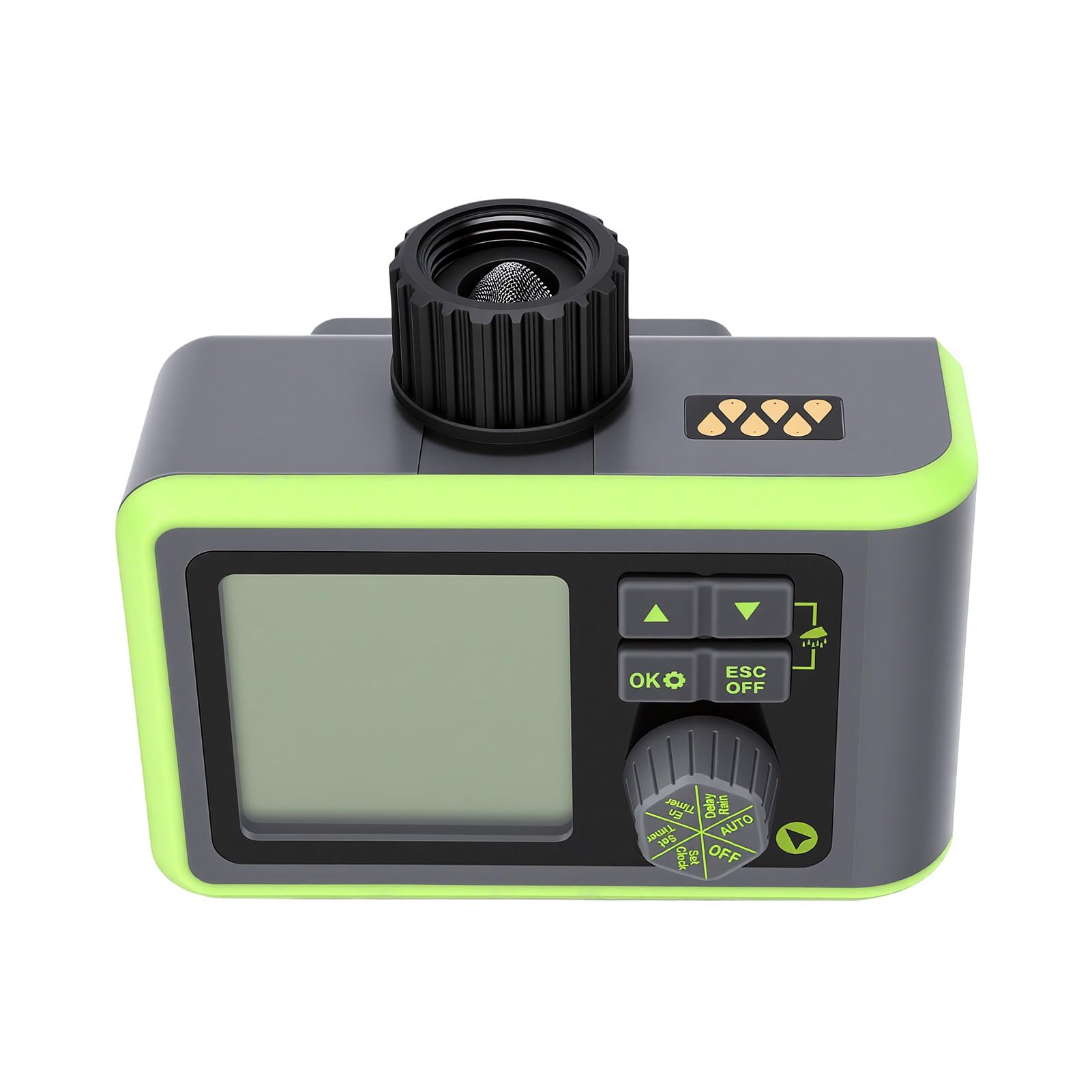 Generic Timer Irrigazione Automatica Timer Irrigatore a 2 Zone con Programmi Personalizzati per Giardini e Balconi Durata Massima 599 Minuti