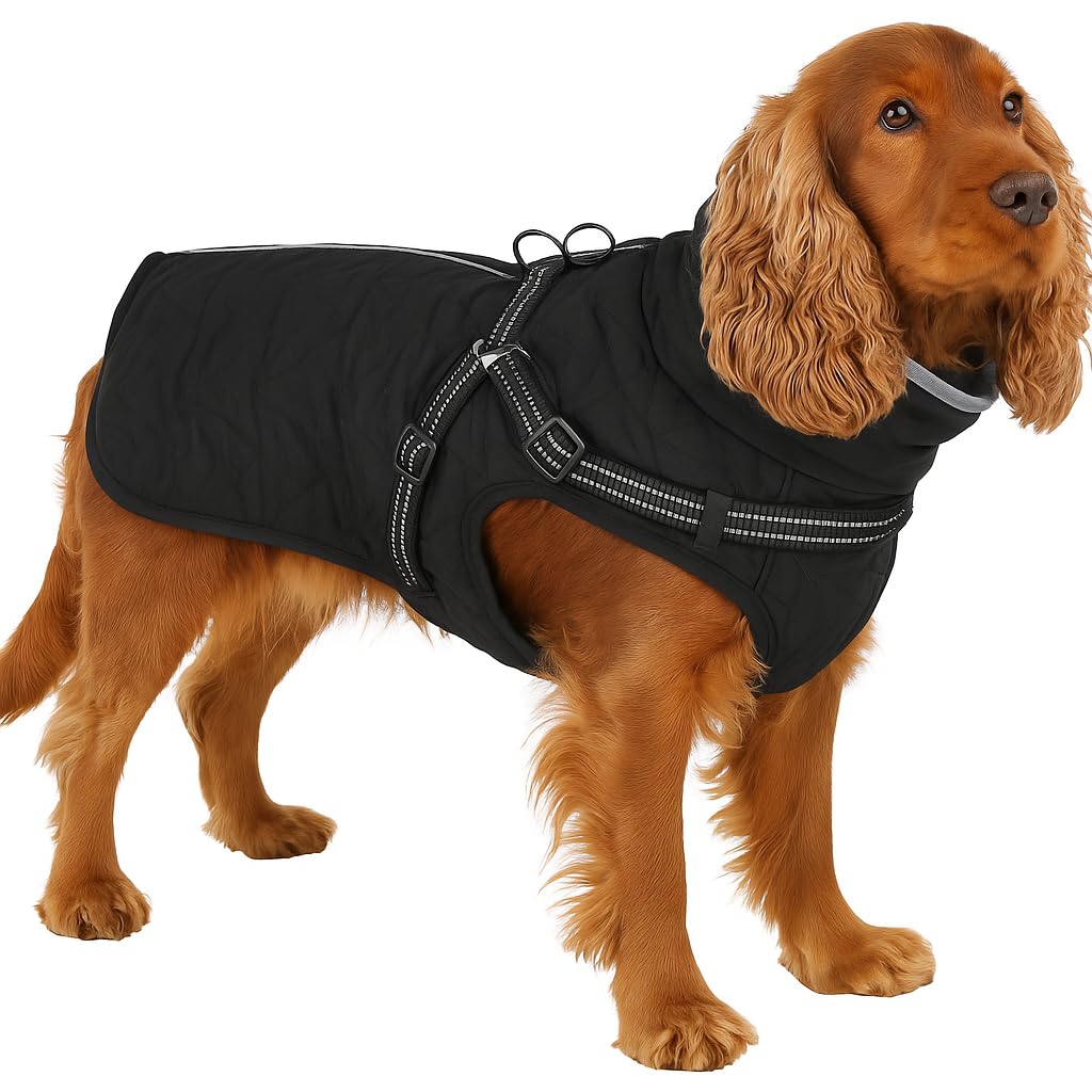 Flamingo WINTER COAT DUKER BLACK 45CM