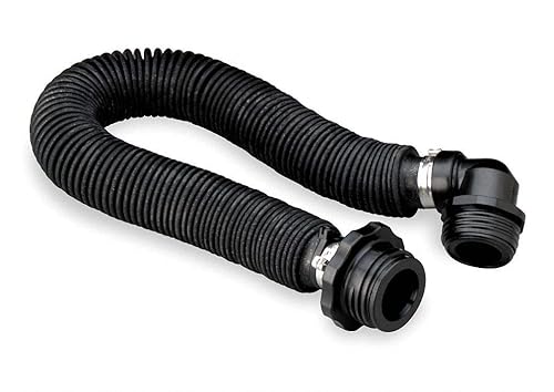 3 M 29215 gvp-123 Tubo de respiración, 2.15" Altura, 20" de longitud, ancho 2.15", de vinilo, color negro