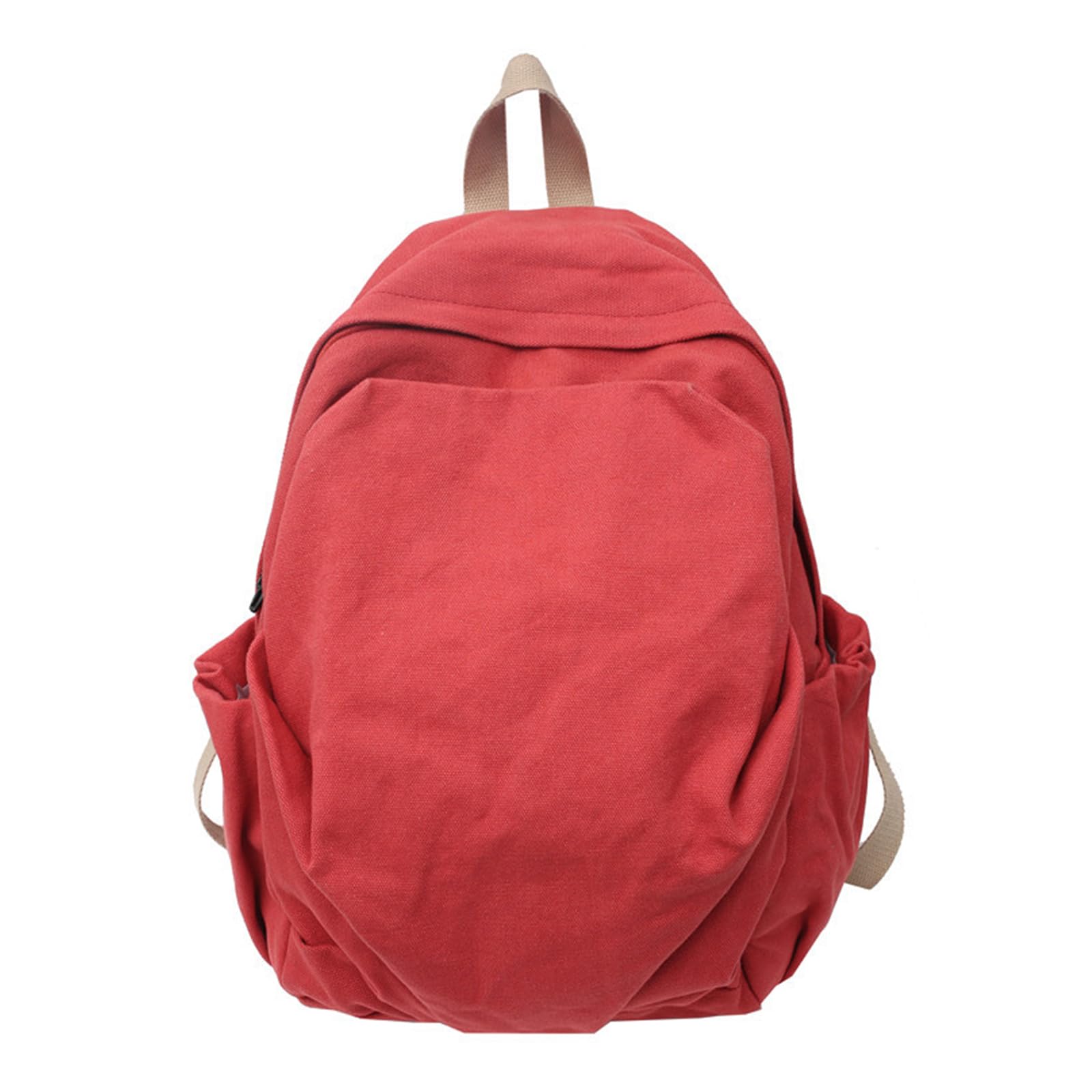 MICFENY Versatile Canvas Daypack Trendy School Bag Laptop Backpacks Rucksack Book Bags for School and Work