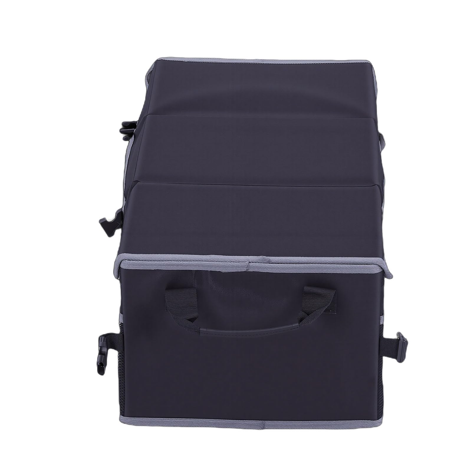 Jiawu Organizer per Bagagliaio per Auto, Organizer per Bagagliaio Pieghevole in Tessuto Oxford Impermeabile, per Auto Multi Scomparto con Divisore Rimovibile e Tasche a Rete per Campeggio, Picnic,