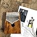 MBVHVVJC Kalimba Thumb Piano Kalimba 17 Key Thumb Piano Acacia Wood Music Instrument for Kids Adult Beginners for Kids and Adults Beginners