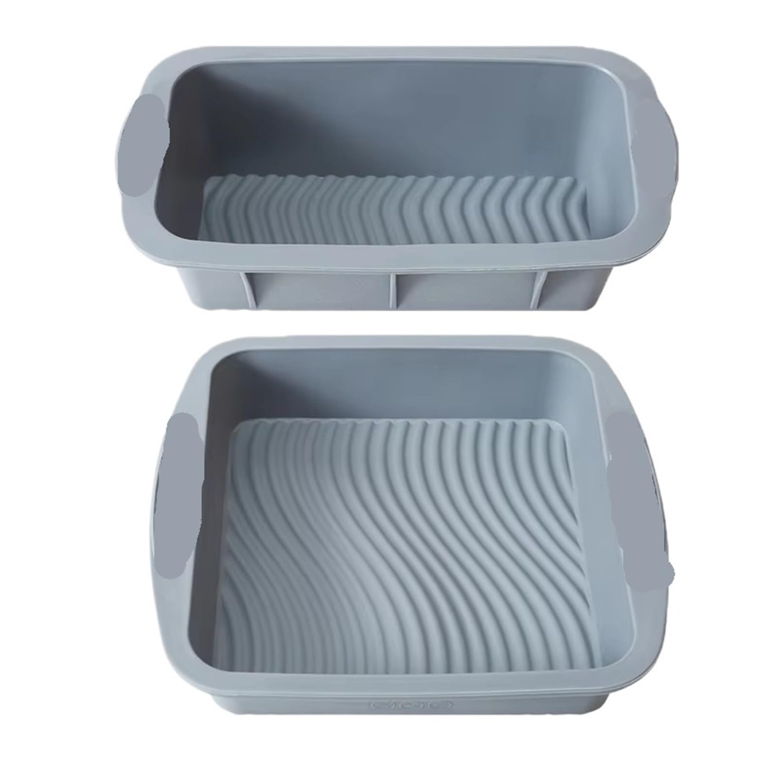 Genérico Molde for Pastel de Silicona Gris(FD-009-GraySet)