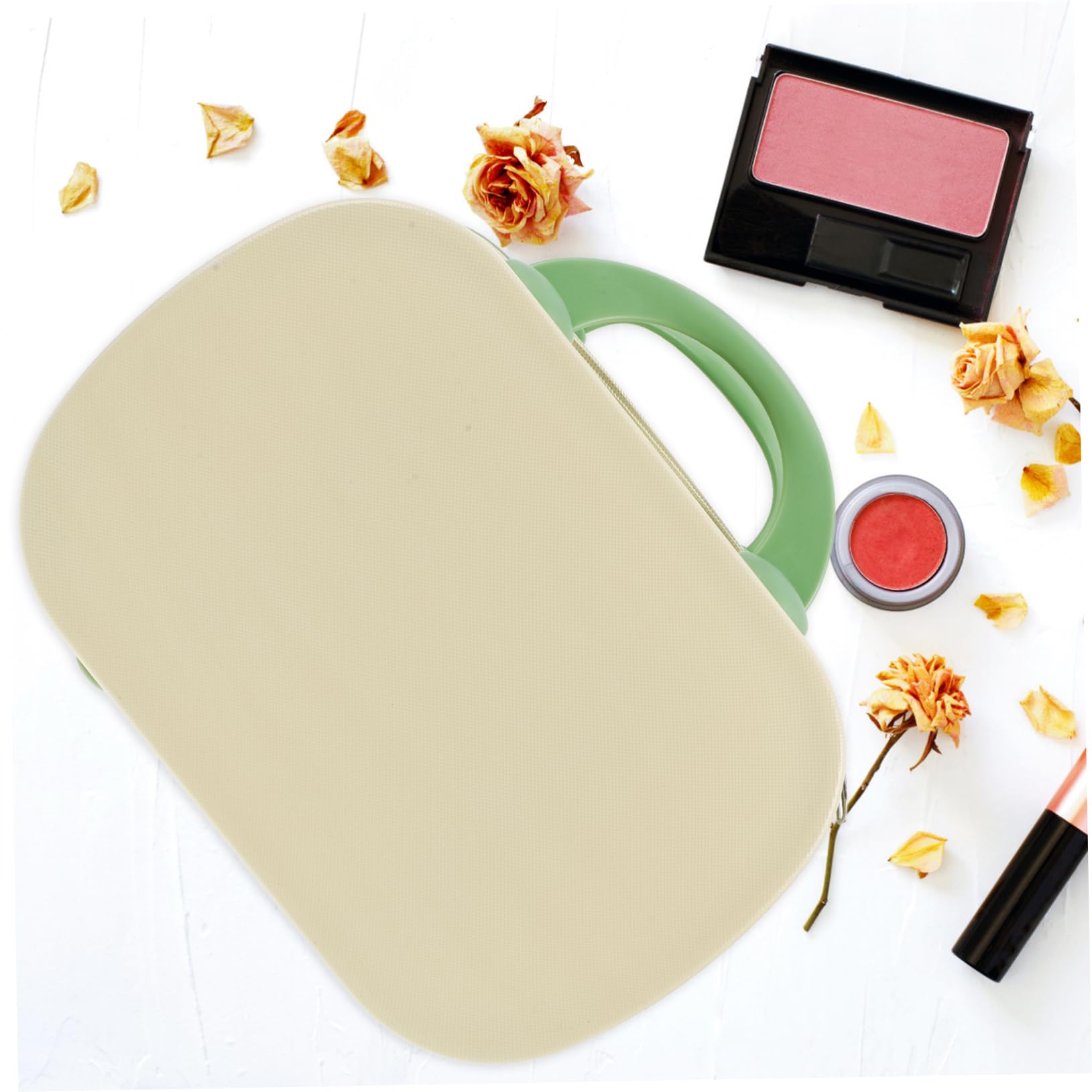 Ipetboom Borsa da Viaggio per Cosmetici 14 Pollici Abs Resistente Scomparto Pennelli per Make-up Artist e Donne