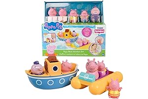 Toomies Peppa Pig Bath Toys: Peppa's Epic Aquatic Excursion for Splashy Adventures