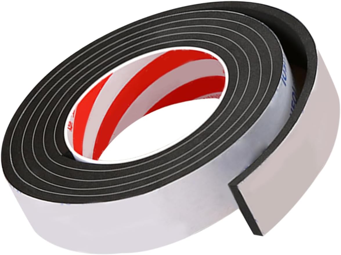 Black Foam Weather Stripping Tape for Aluminum Windows and Doors