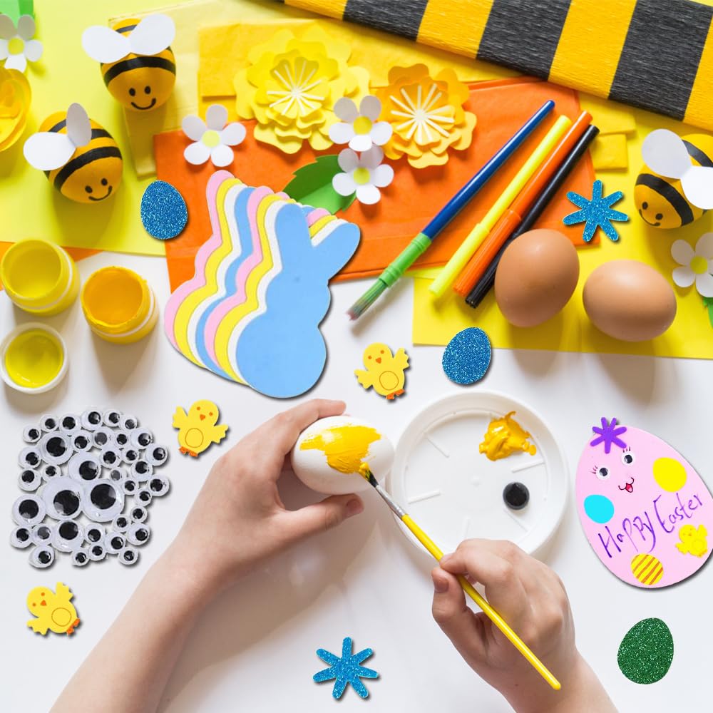 Hobby Mozaïek Set met Schuimrubber Stickers - Schip Patroon - Knutselpakket voor Kinderen