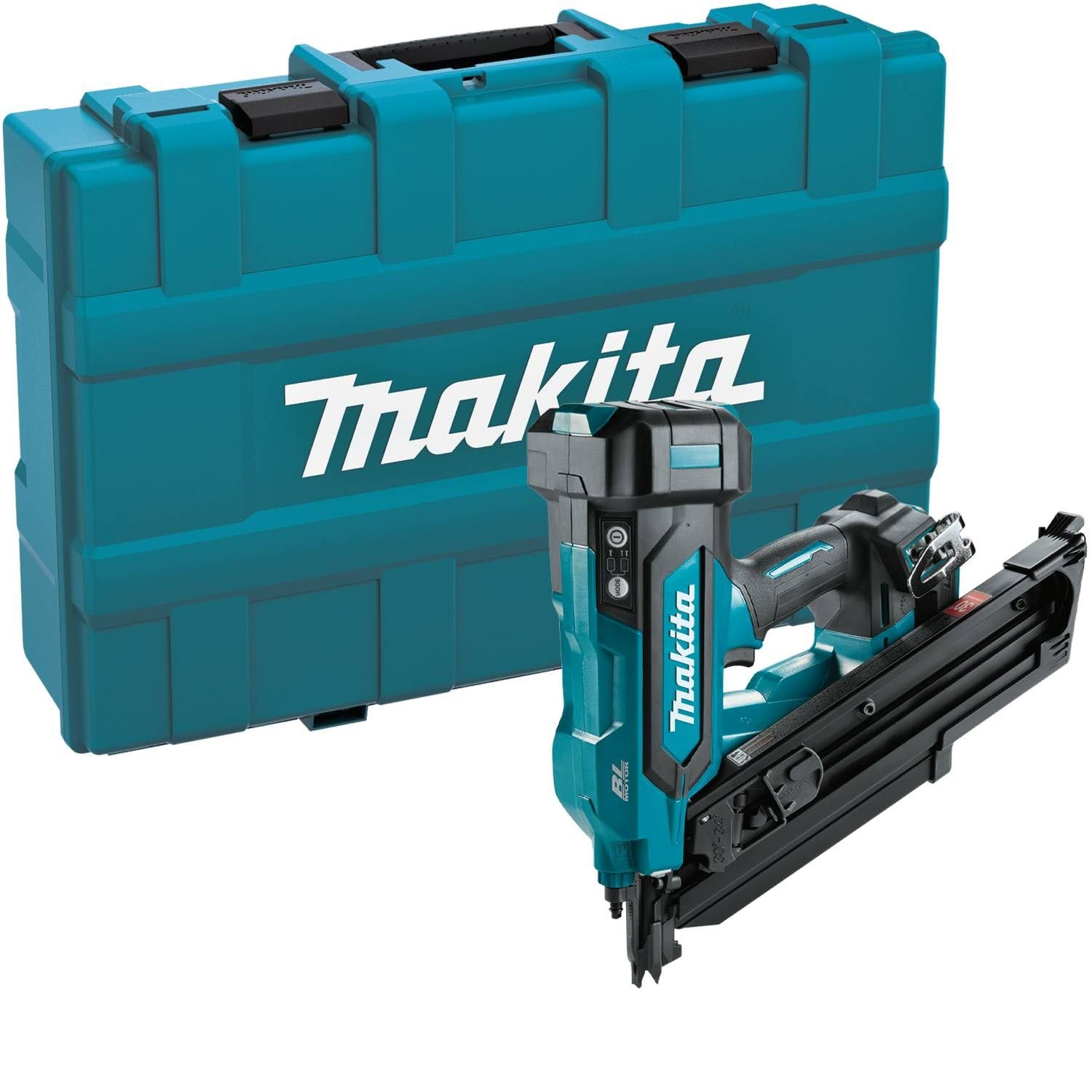 Makita XNB07Z 18V LXT® Lithium-Ion Brushless Cordless 30º Clipped Head 3-1/2" Framing Nailer, Tool Only