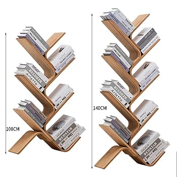 ブックシェルフ 6段 木製棚 本体 Amazon.co.jp: HOFFREE 6段 細い 本棚 背の高い木製本棚