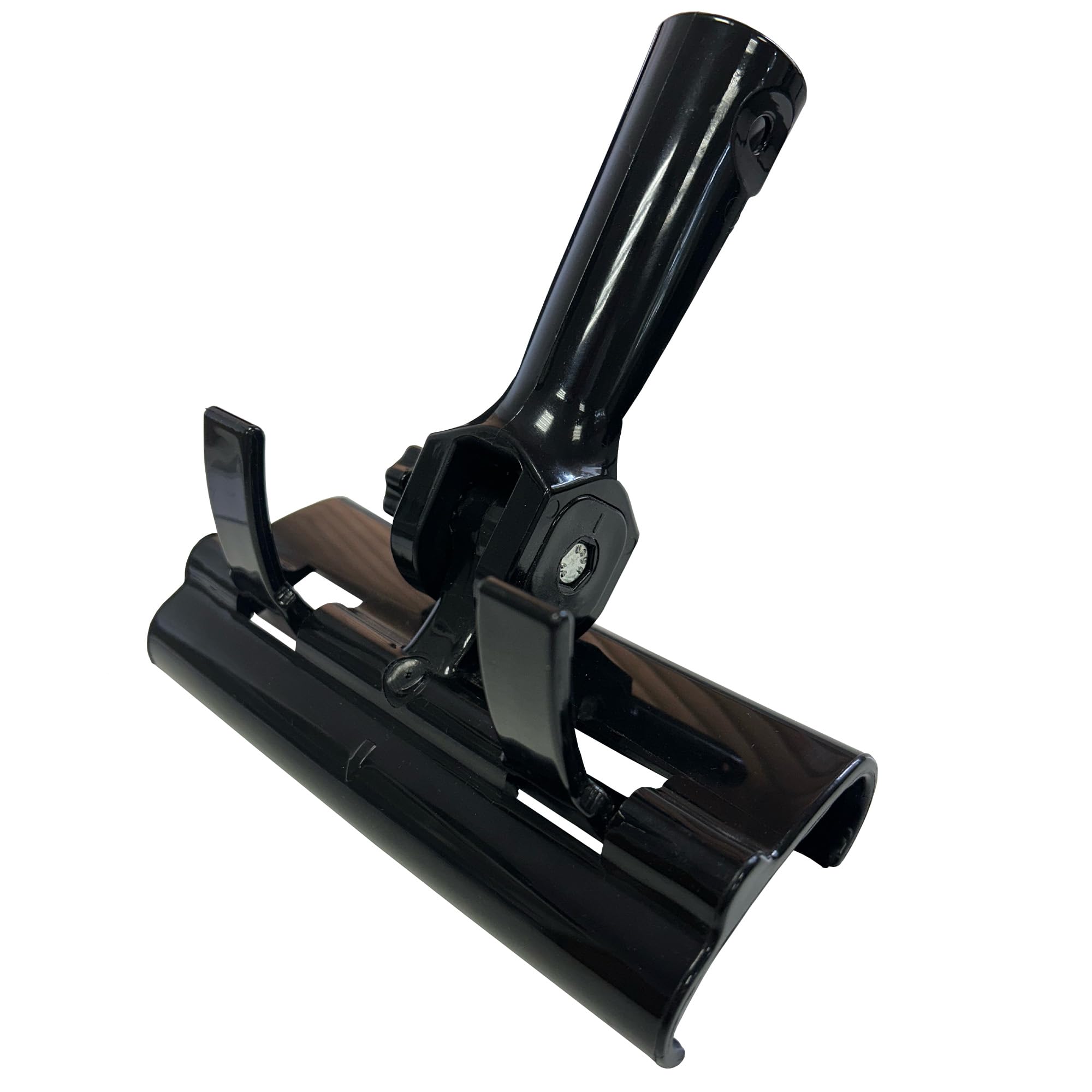 Spatola per superfici 25 cm, lama super flessibile 0,3 mm, manico in plastica ultra leggera + adattatore + manico telescopico da 1,6 m, set Ergoplast per levigare