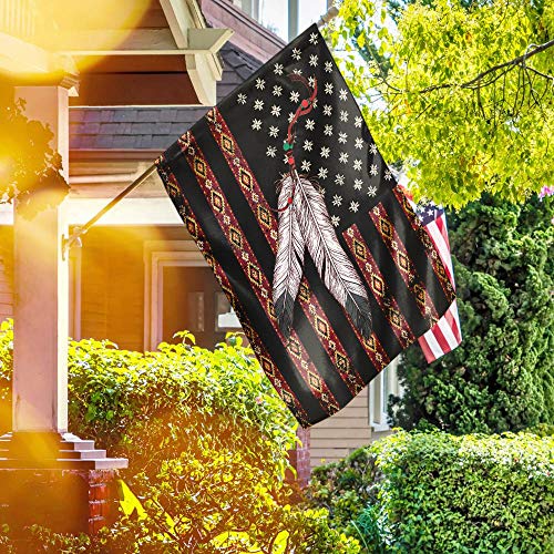 FLAGWIX Flags - Native American Pride Flag THH2489F, House Flag (29.5